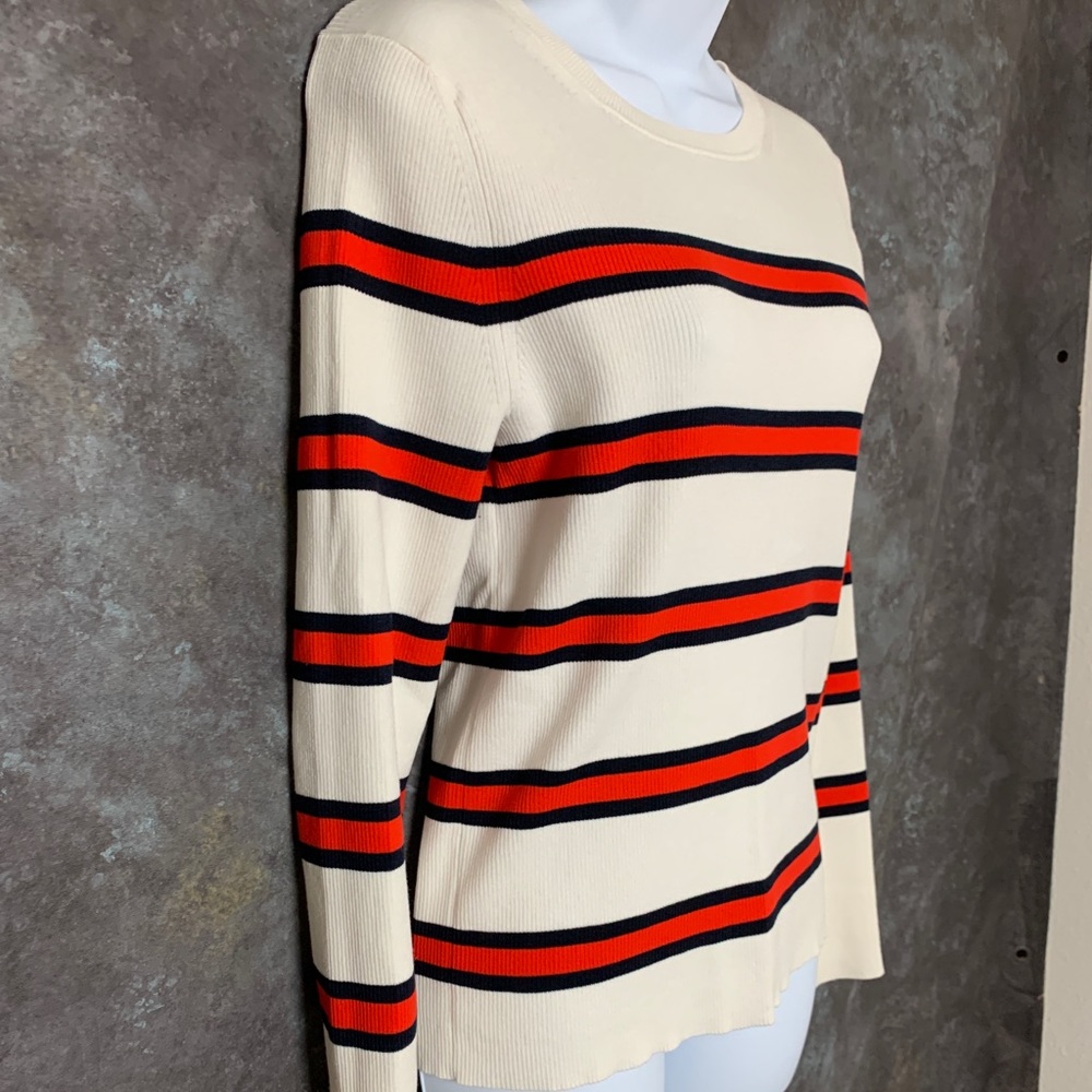 Banana Republic red striped sweater